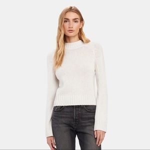 Vince Mock Neck Cashmere Sweater